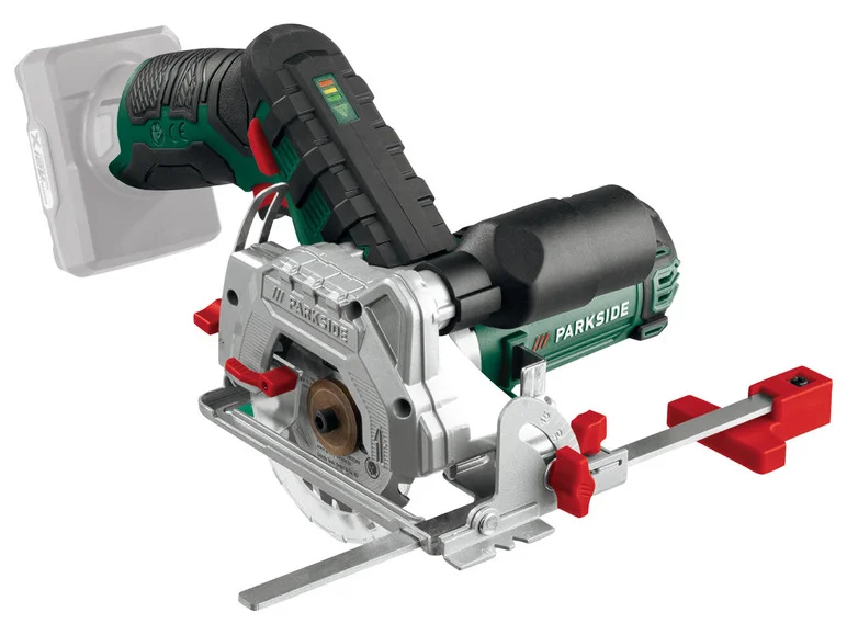 PARKSIDE® Scie circulaire portative sans fil PHKSA 12 B3. sans batterie ni chargeur. 12 V