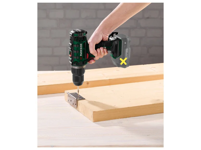 PARKSIDE® Perceuse-visseuse sans fil PABS 20-Li G8. 20 V