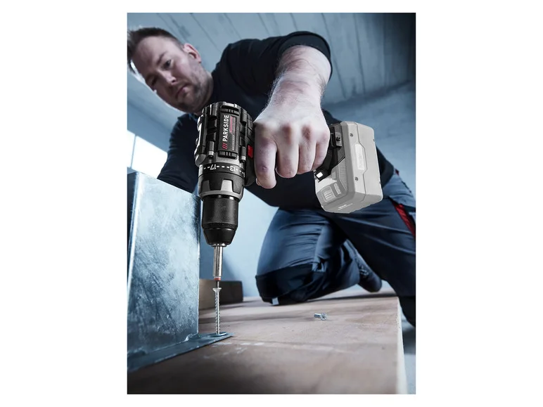 PARKSIDE PERFORMANCE® Perceuse-visseuse sans fil 20 Li C4. 20 V